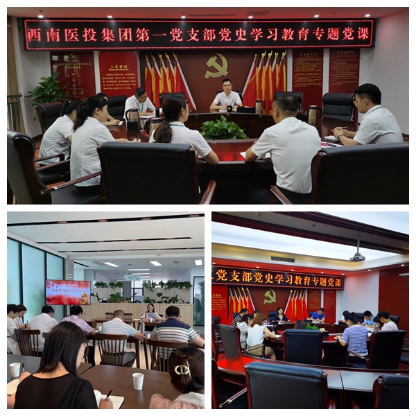 西南醫(yī)投集團(tuán)班子成員赴基層聯(lián)系點(diǎn)講授專(zhuān)題黨課